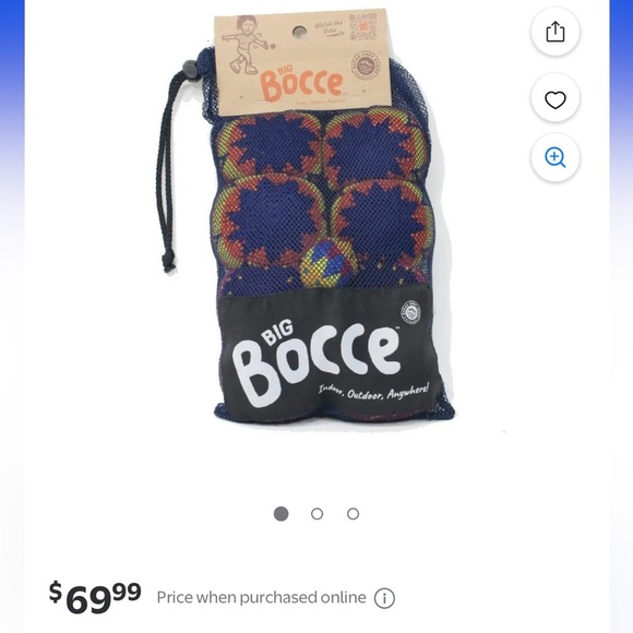 Big Bocce Set with Mesh Bag - Picture 3 of 3